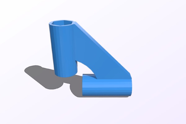Simple spray's body | 3d print model