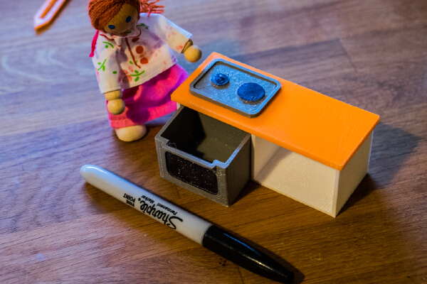 dolls house kitchen | 3d print model