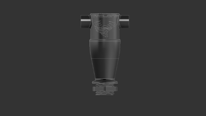 Another cyclone dust seperator | 3d print model