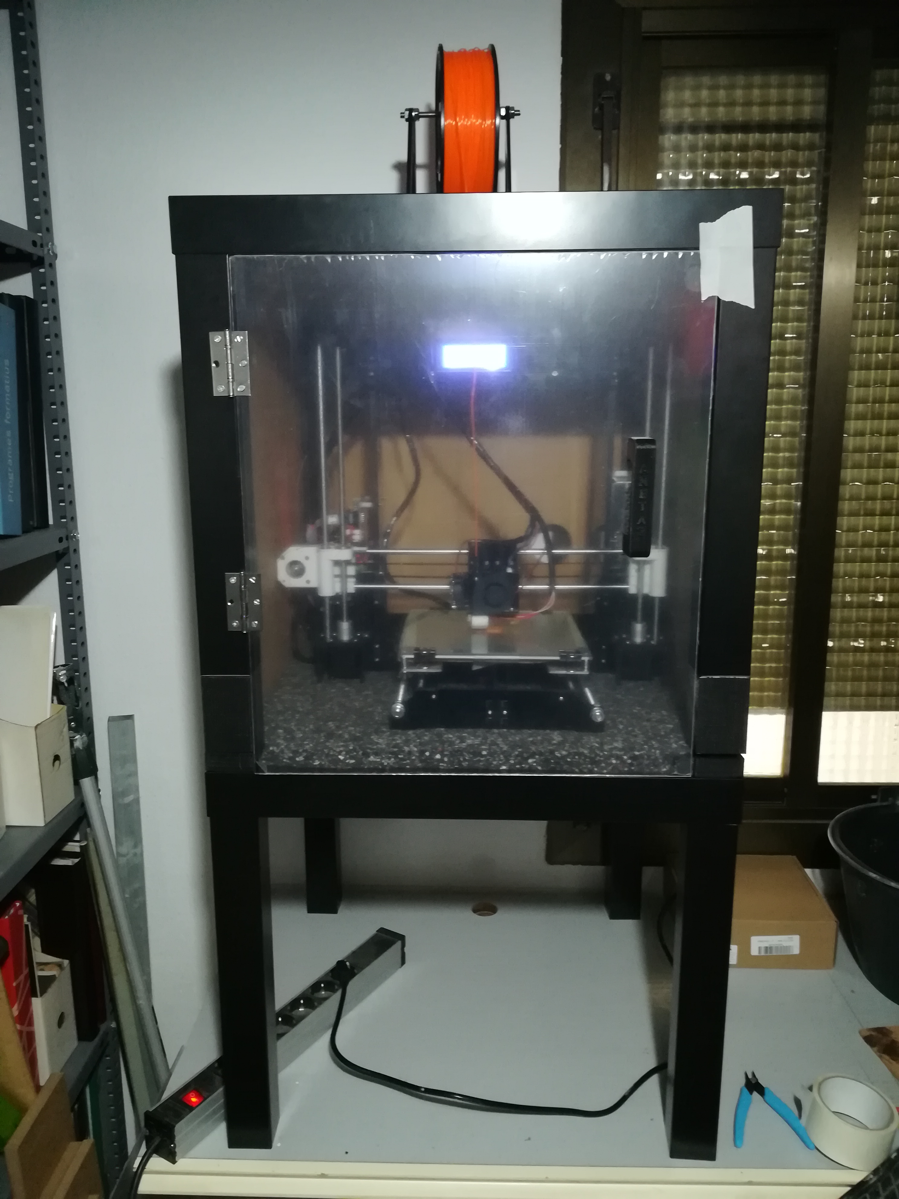 My MDF Ikea LACK enclosure for ANET A8