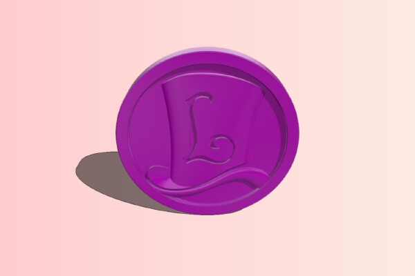 Professor Layton Hint Coin | 3d print model