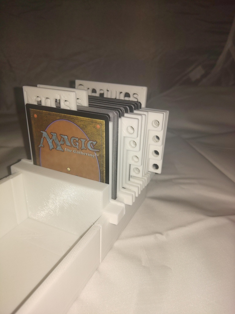 The Modular TCG Collection Organizer (Version 1.1: Display Podium Added)