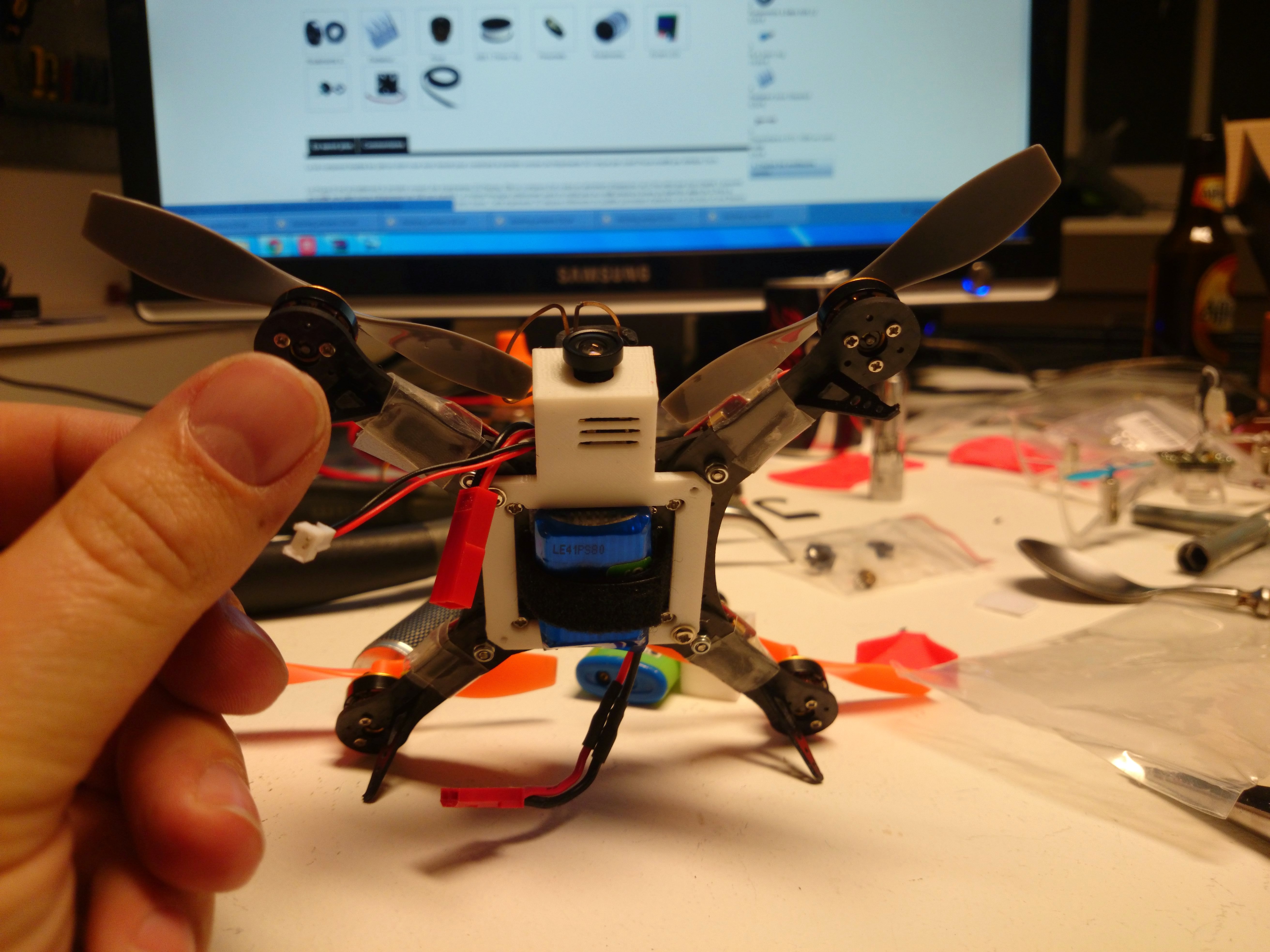 Super-X FPV Mount : TOP & Bottom