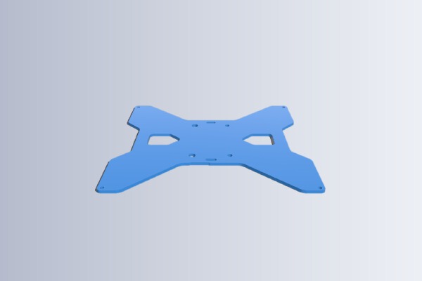 Y Carriage Plate for TEVO Tarantula 3D Printer | 3d print model