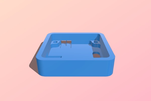 Drotek GPS mount | 3d print model