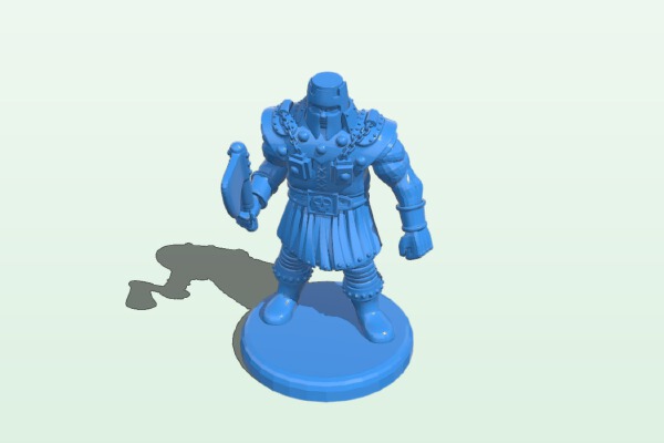 Ram-Man - Masters Of The Universe - mIniature | 3d print model