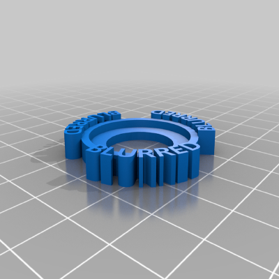 Tabletop Condition Indicators With Lip | 3d print model