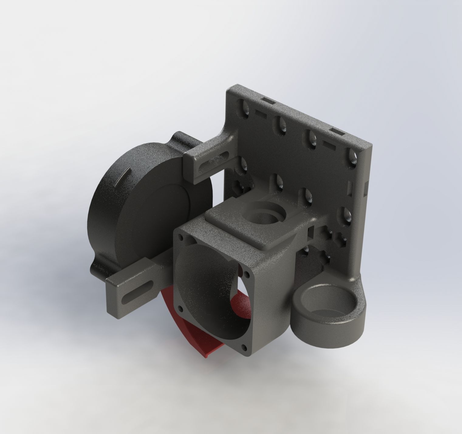 Anet A8 E3D V6 Mount