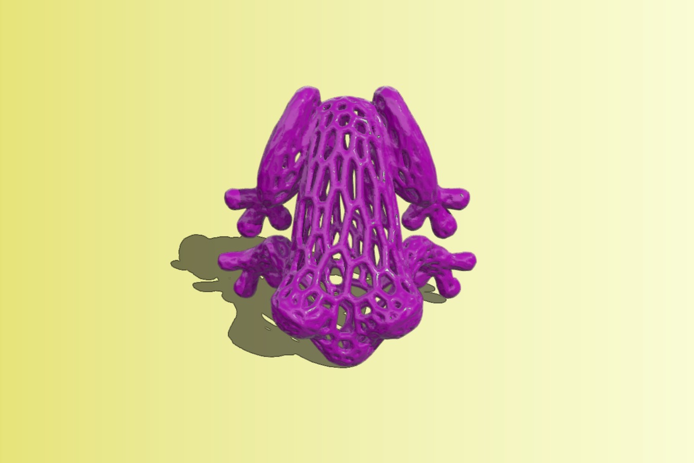 Holey frog