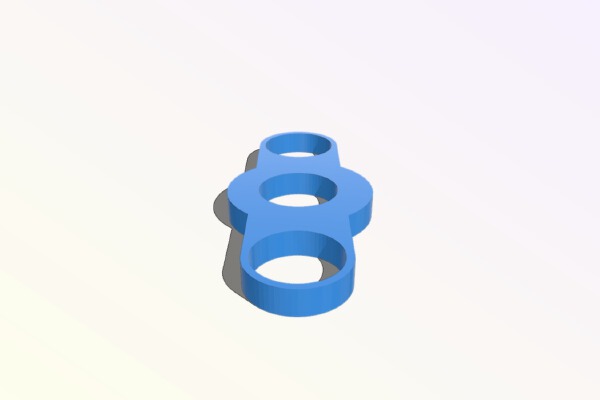 Fidget Spinner ABS | 3d print model