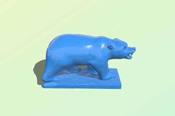 Grizzly Bear Statue | 3d print model