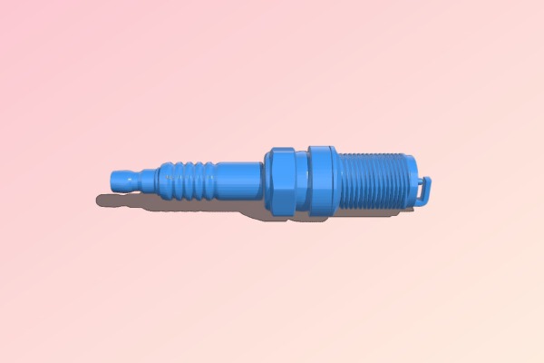 Generic Spark Plug | 3d print model