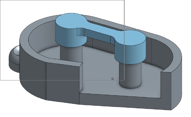 Fidget Gear Keyring Mini: Press Fit | 3d print model