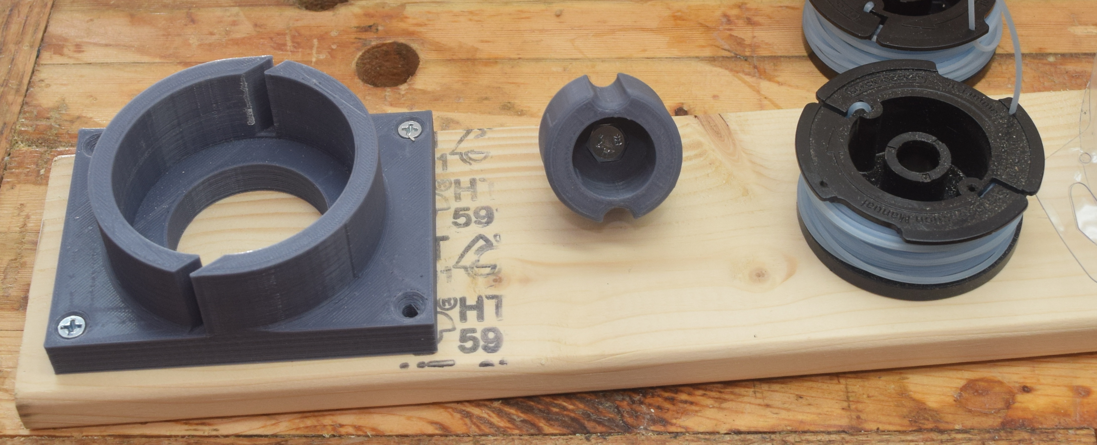 String Trimmer ReSpooler AF100 Files to download and to 3D print