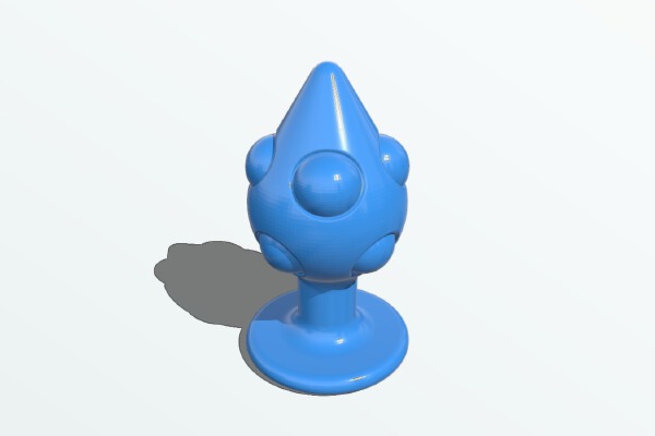 Mushroom A Plug | 3d print model