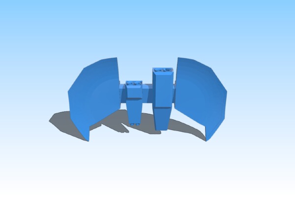 wing commander Dralthi | 3d print model