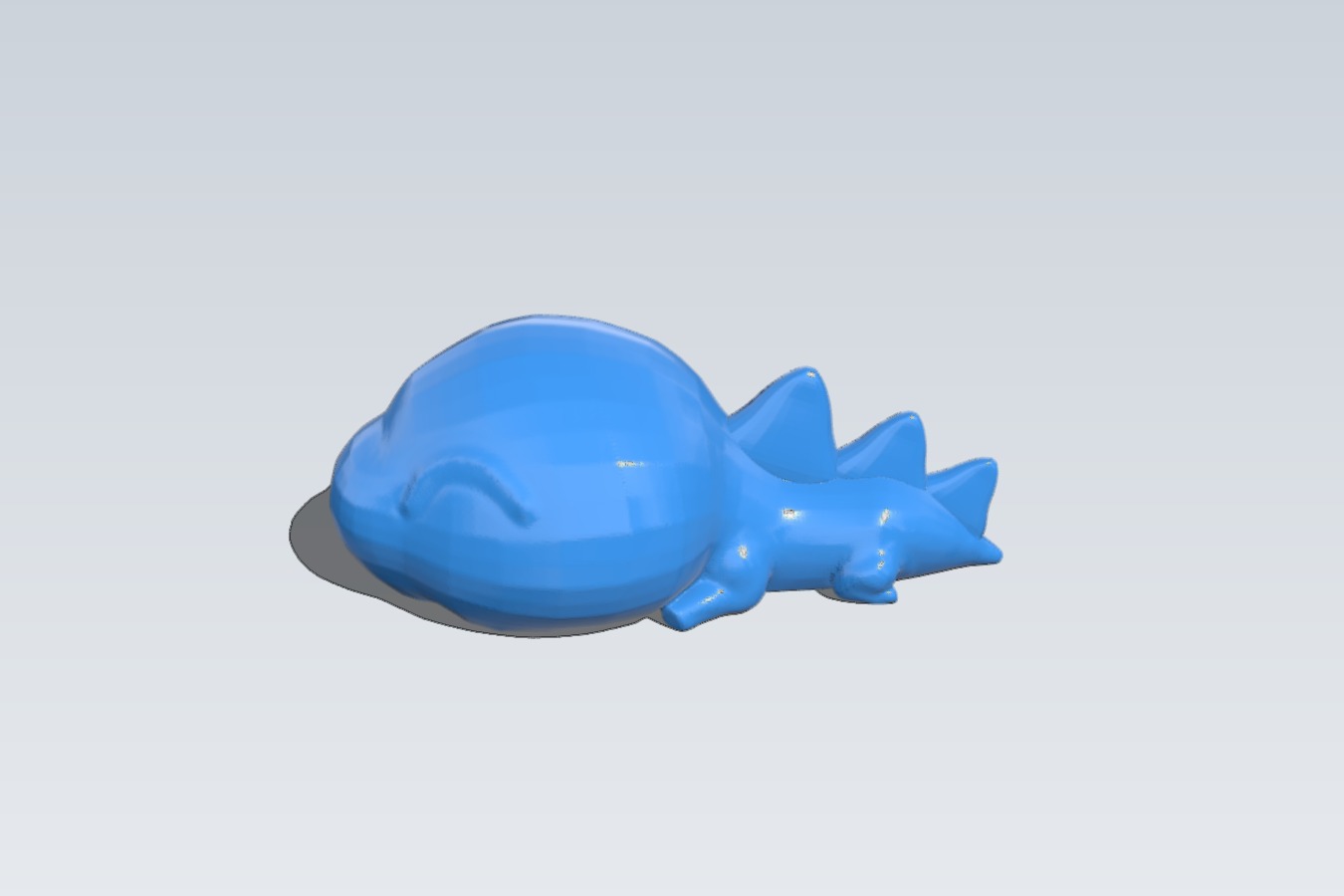 Kawaii dino brush rest