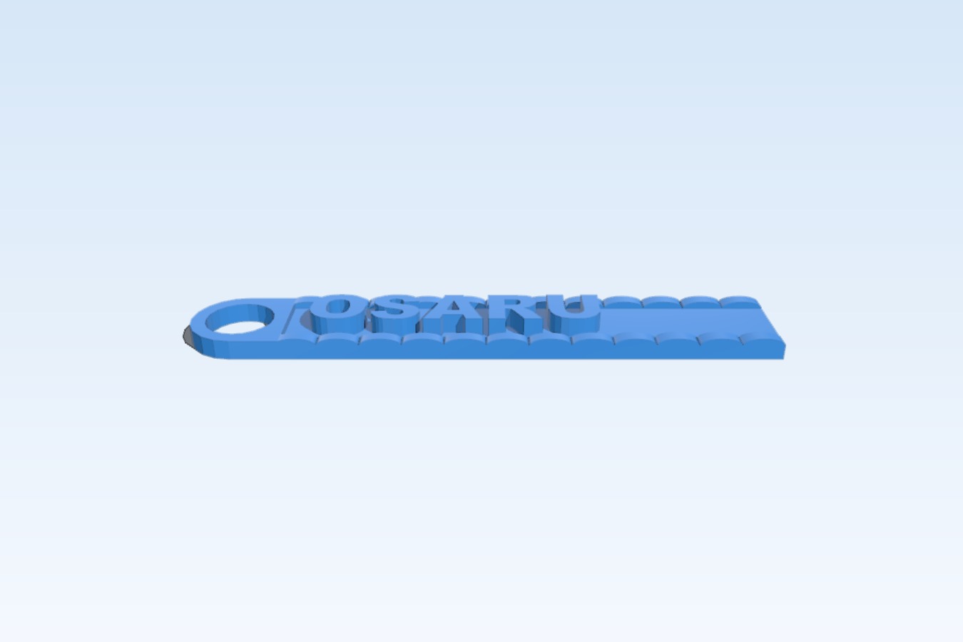 Key Chain I Was Forced To Make In 3D Printing Class