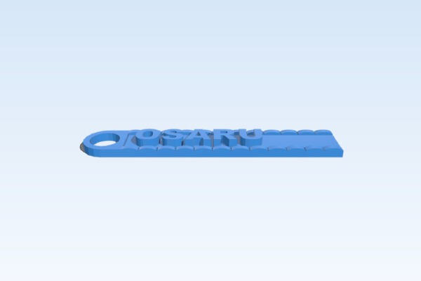 Key Chain I Was Forced To Make In 3D Printing Class | 3d print model