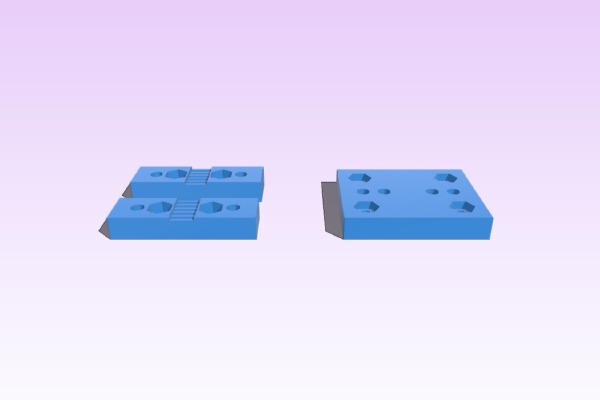 NCS P3-v Steel Y Axis belt Mount GT2 Belt | 3d print model