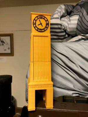 Ohio State's Tom W. Davis Clock Tower | 3d print model