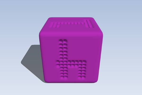 Dice With Numbers | 3d print model