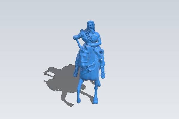 Charles I Equestrian at Trafalgar Square, London – scan | 3d print model