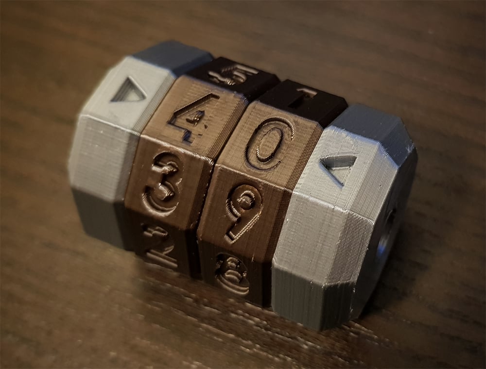 Magnetic Life Counter (using any kind of disc magnets) for TCG's like MTG_Commander (Magic: The Gathering)