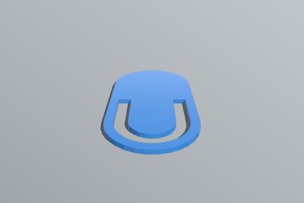 A Simple Paperclip | 3d print model