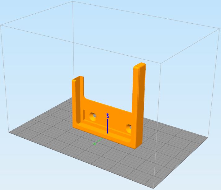 Mount for HomeMatic HM-OU-LED16 Status Display