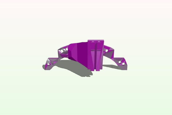 Contour Mount for Dye i4 Paintball Mask | 3d print model