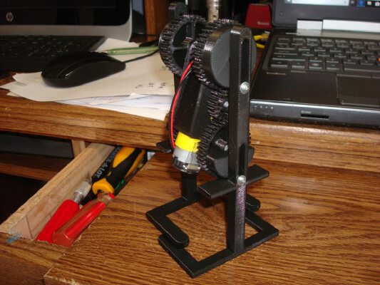 Walking Leg Mechanics Type 3.   Level walker. | 3d print model