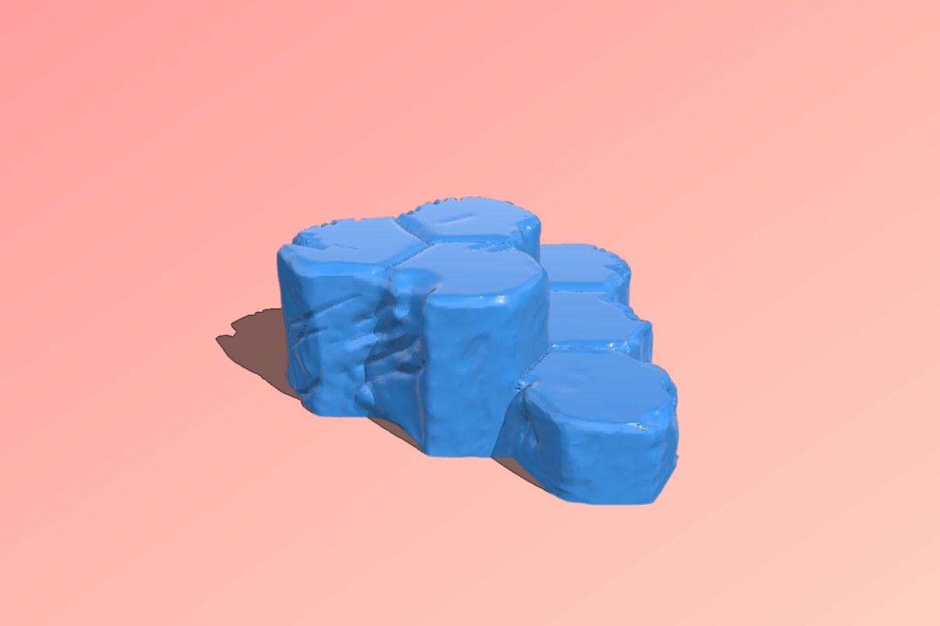 Mecha Hex Hills - Sculpted Grasslands Hill Demo