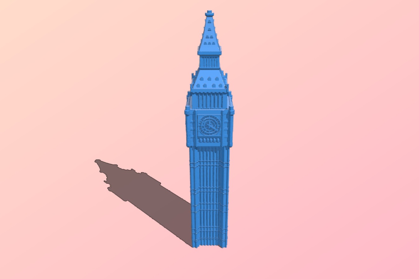 Big Ben, London – scan