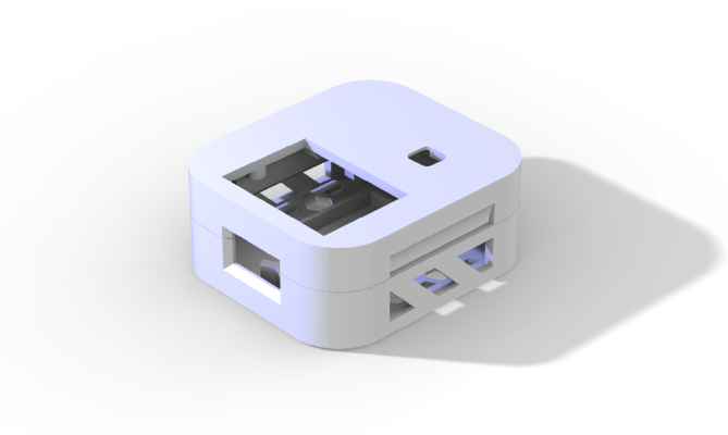 D1mini Sensor Case - DHT22, BH1750 | 3d print model