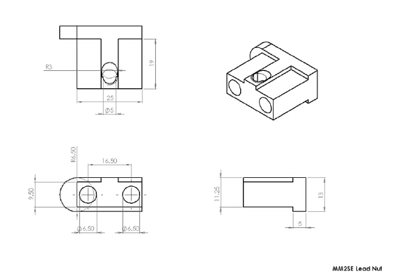 Syringe Extruder MK I for MendelMax 2.0 | 3d print model
