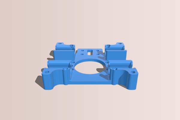 Prusa thin x-carriage for snap-in LM8UU w_ UQCT support | 3d print model