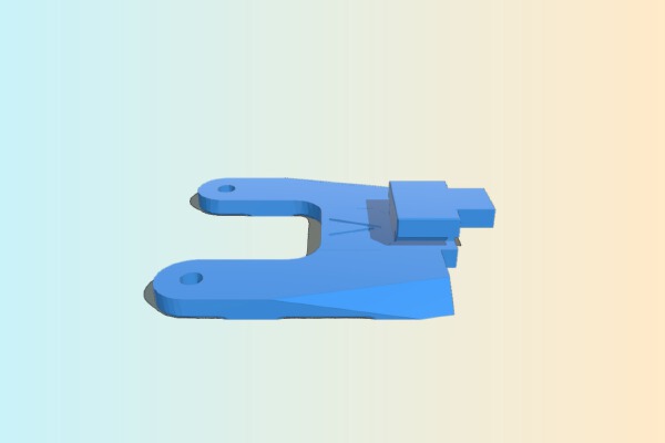 35deg Flightclub Proton GoPro Session Mount | 3d print model
