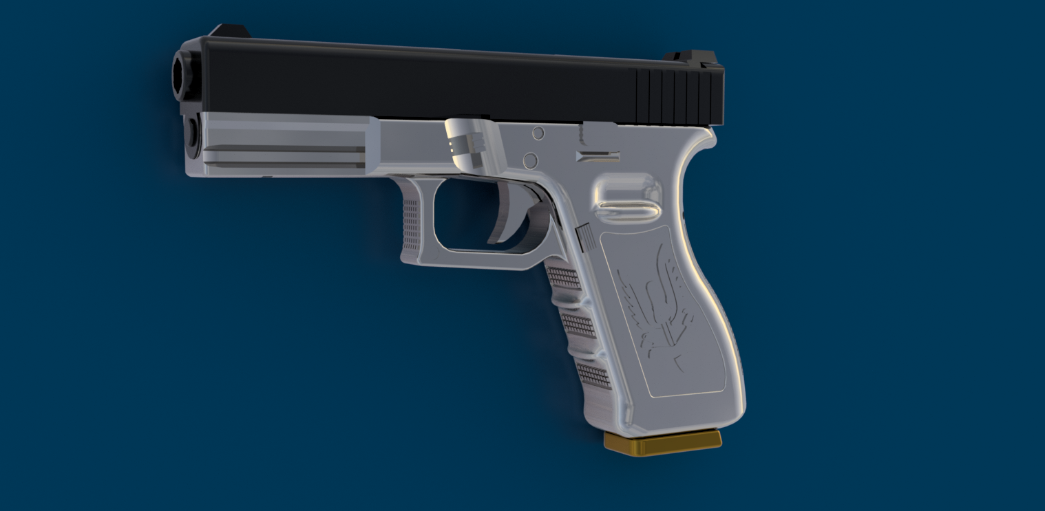 Glock 17 | 3d print model