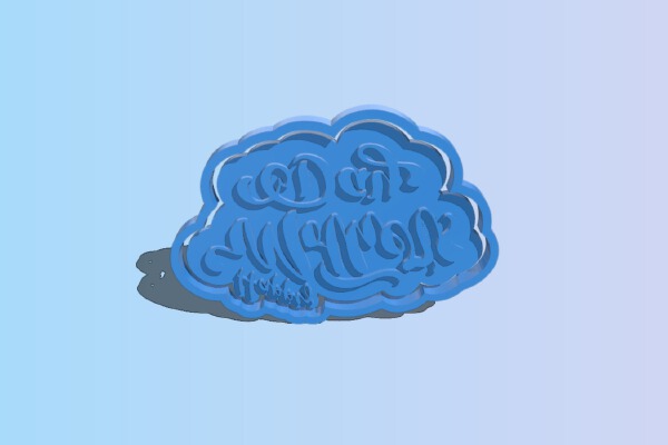 Mother Day Cookie Cutter | 3d print model