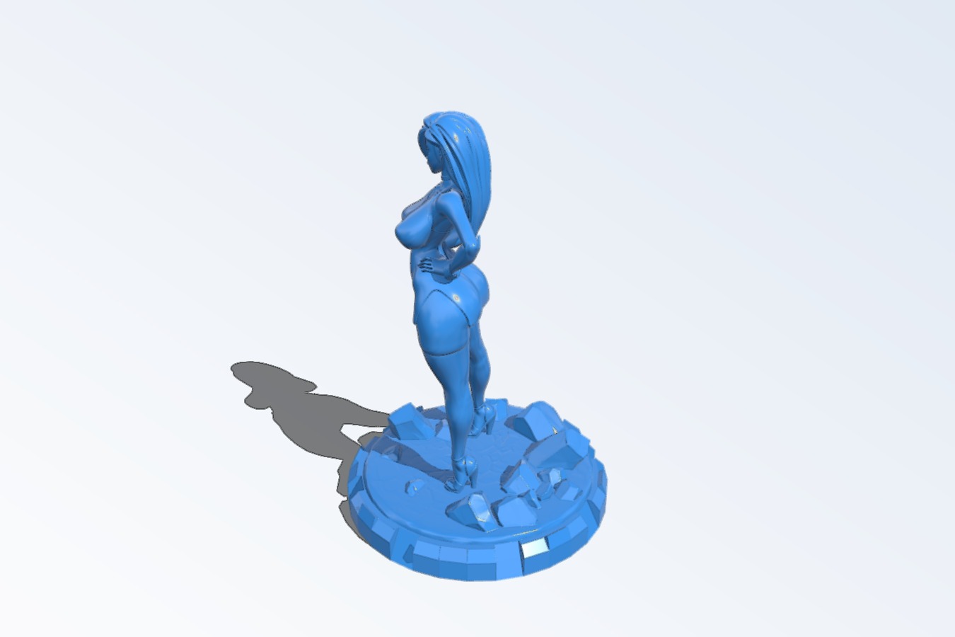 Kim Possible B0012343 3d model file for 3d printer