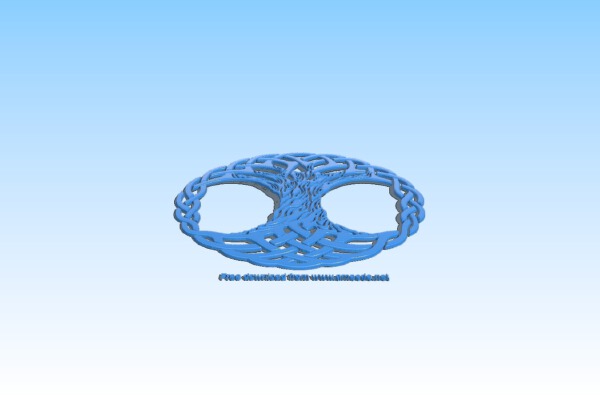 Celtic tree of life | 3d print model
