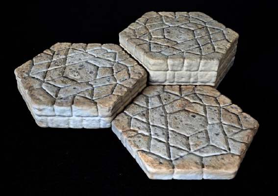 Hexagonal Rock Pillar | 3d print model