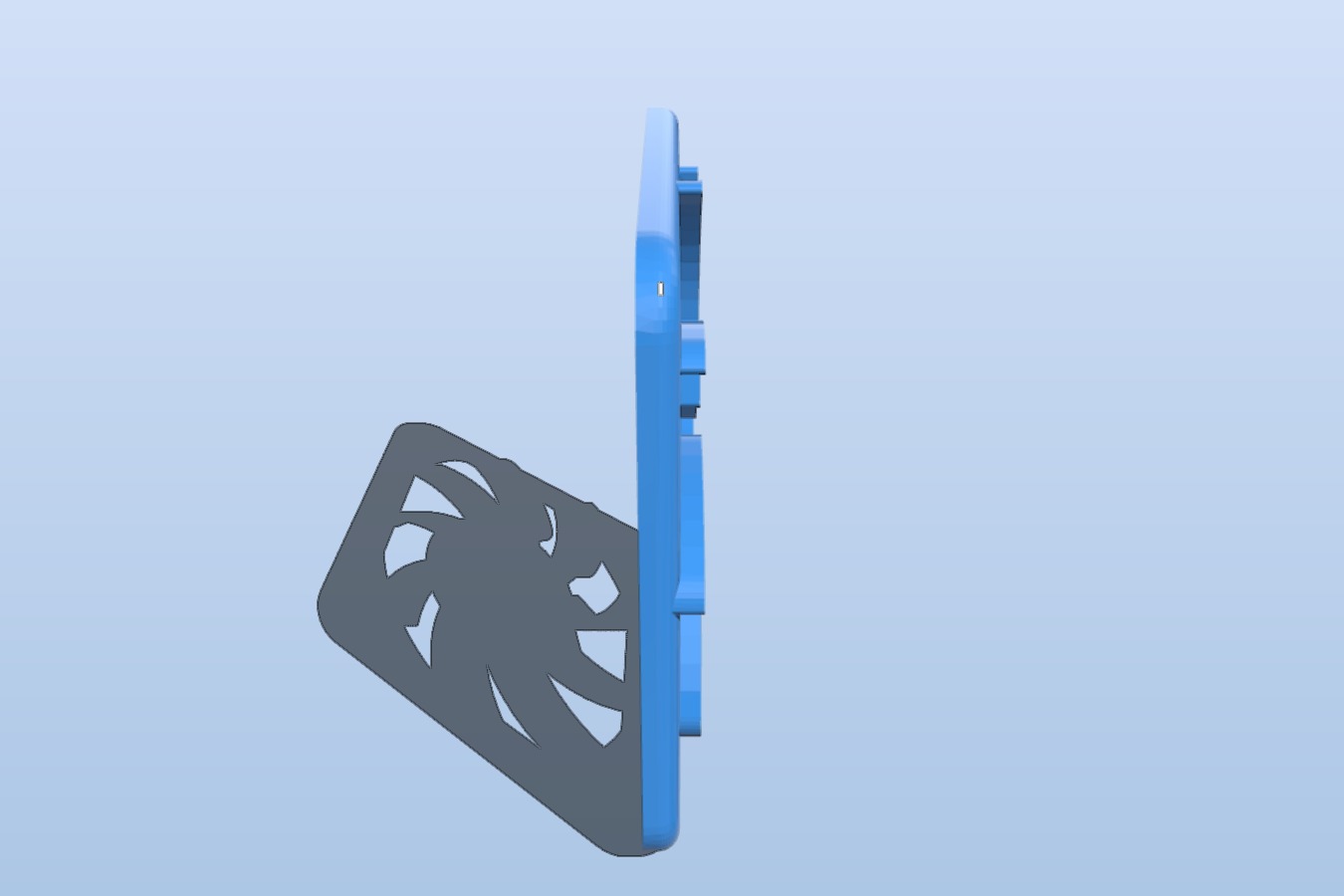 80mm fan grill