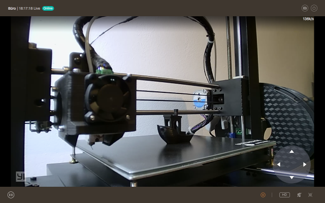 YI IP camera mounting for Anycubic i3 Mega | 3d print model