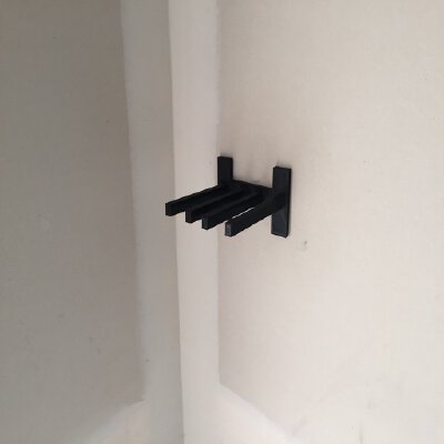 Ski Pole_Hiking Pole Hanger Mount | 3d print model