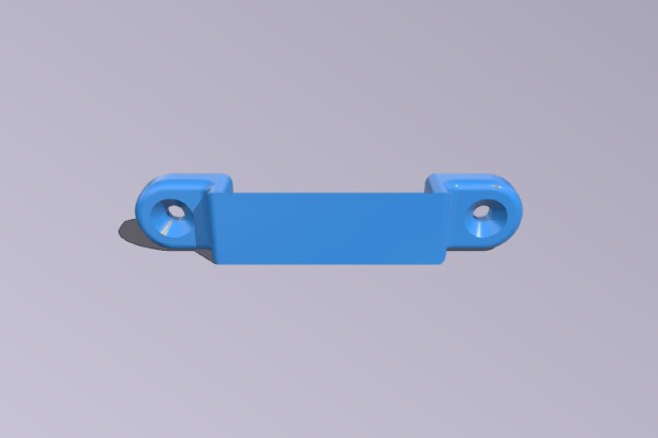 Wall Mounted Tape Measure Holder | 3d print model