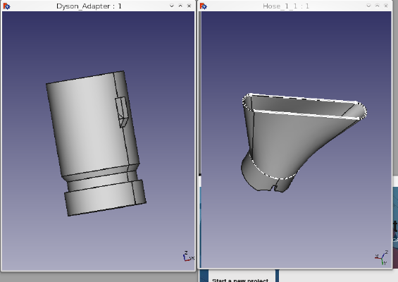Dyson Adapter and Tip | 3d print model