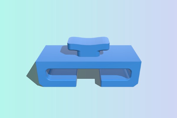 Cetus 3D ribbon cable holder | 3d print model