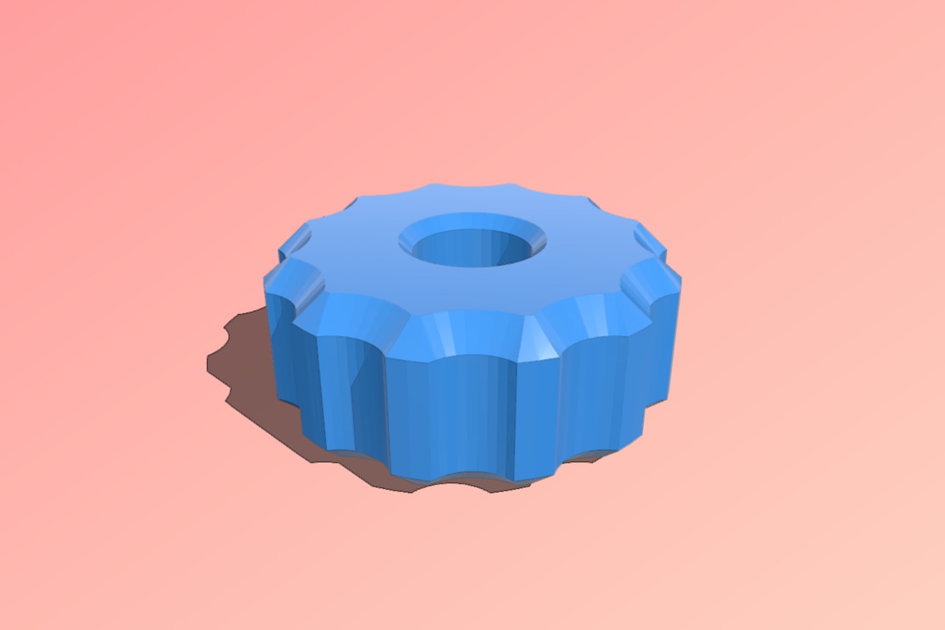 Perilla M3 para regular cama - M3 knob for bed leveling